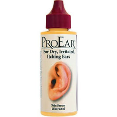 ProEar apricot kernel oil hydrates and nourishes the ear.