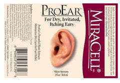 Vitamin E in ProEar helps soften wax and hydrate.