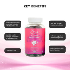 Miracle Elixir Collection gummies texture close-up with glossy surface and color.