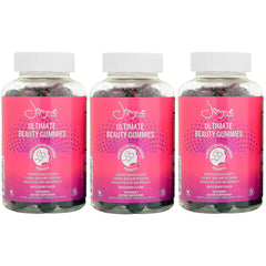 Miracle Elixir Collection Joyce Giraud Ultimate Beauty Gummies bottle promotes skin hydration.