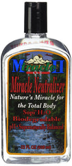 Miracle II Neutralizer bottle pour for convenient use and potential pH balance support.