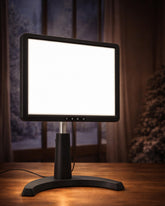 MirthSip 10000 full-spectrum lamp provides bright desk lighting for reading