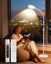 MirthSip Sunlight Lamp front view highlighting UV-free daylight for energizing mornings.