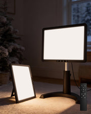 MirthSip Sunlight Lamp panel delivers bright, even full-spectrum light for focused tasks at your desk