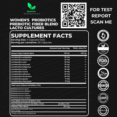 Mishas Probiotics label highlights 50B CFU and 16 strains