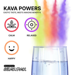 Mitra9 Kava RelaxPak on-the-go use promotes mood balance during busy days