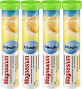 Mivolis Magnesium effervescent tablets lemon flavor in pack, sugar-free daily use.