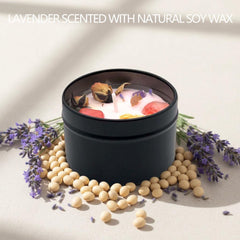 Mivra Zyora natural soy wax with cotton wick for clean burn