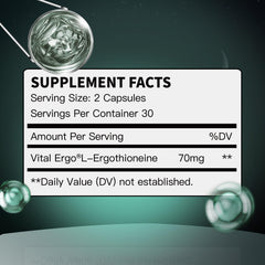 MixPower EGT 70mg capsules pour demonstrates convenient nightly routine integration.