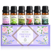 MIZZEO lavender essential oil bottle for calming aromatherapy at home