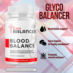 MJO Glyco Balancer bottle side view showing convenient daily supplement.