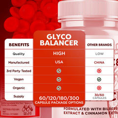 MJO Glyco Balancer capsules in hand for portable daily use.