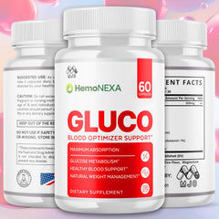 MJO HemoNexa capsules close-up highlights natural ingredient blend.