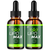 MJO Lipomax Drops bottle front with pink salt for daily wellness.