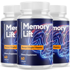 MJO Memory Lift Capsules bottle for daily use and focus