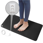 MLAB GroundFlow feet setup showing easy placement for daily grounding