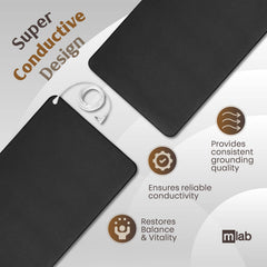 MLAB GroundFlow soft top layer close-up emphasizing skin-friendly comfort