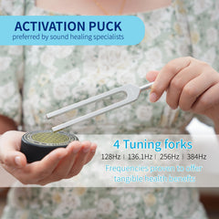 mllusxg tuning forks 384Hz set for grounding and clarity