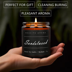 MOASITN natural soy wax and essential oils for a clean burn