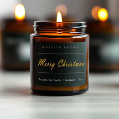 MOASITN natural soy wax close-up emphasizes clean, eco-friendly burn.