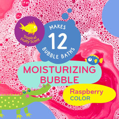 Vegan, non-GMO ingredients in MÖBI Little Whale bubble bath
