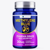 Mobisoul Methylene Blue capsules bottle front for a convenient daily supplement routine.