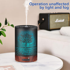 Mocosa ultrasonic diffuser disperses fragrance evenly throughout your room.