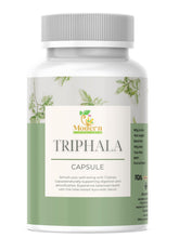 Modern Ayurvedic Centre Triphala capsules bottle promotes digestive balance.