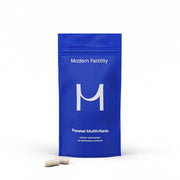 Modern Fertility Prenatal Multivitamin bottle front for daily pregnancy support