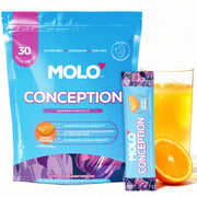 MOLO Conception bottle with sticks shows convenient daily use.