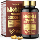 Molorik Pure 19in1 NMNH bottle front highlights NAD+ support for energy.