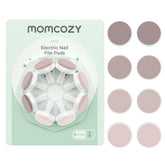 Momcozy baby nail trimmer pads in pink for eight-count replacement set, gentle grooming