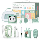 Momcozy Elite Baby Kit electric nail trimmer for safe nail smoothing.