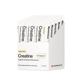 Momentous Creatine Lemon powder packaging designed for on-the-go performance and lean muscle support.