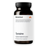 Momentous Tyrosine capsules front view for enhanced focus