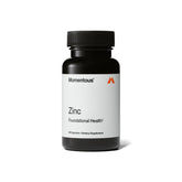 Momentous Zinc Picolinate bottle front shows 15 mg daily dose for immune and hormone support.