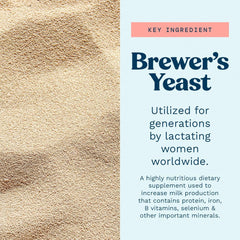 Gluten-free brewers yeast powder for breastfeeding moms by Mommy Knows Best.