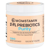 Momstamin Purity 2'-FL powder scene for easy daily gut support.