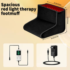 Monaggio dual-wavelength-leds closeup shows deeper penetration for effective comfort.