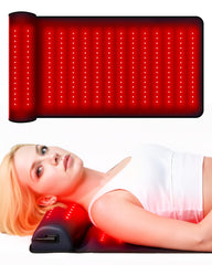 Monaggio Upgrade 19x36 red light therapy mat for comprehensive relaxation at home