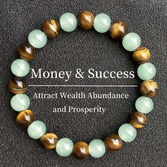 Money Feng Shui Bracelet on the wrist blends style with positive energy.