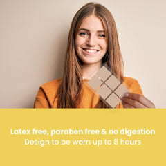 MONIER Magnesium Patches applied to skin for easy wear and comfort