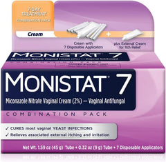 Monistat 7 dose pack for convenient at-home symptom relief