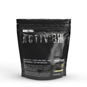 Mons Pura Activ8 Lemonade Pouch front view for potential energy boost.