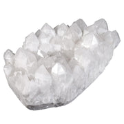 mookaitedecor clear quartz cluster geode for peaceful display and quiet focus