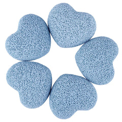 mookaitedecor healing crystals heart blue lava rock for meditation and grounding