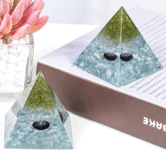 Compact 2.36-inch design fits tabletops and shelves.
