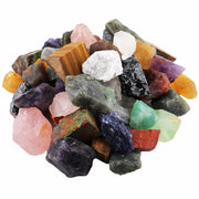 Mookaitedecor raw crystals 1lb bulk for tumbling and wire wrapping.