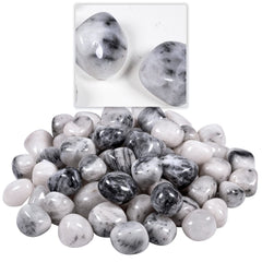 mookaitedecor velvet bag included with crystals for storage and display