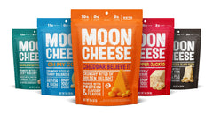 Moon Cheese Bites Bundle: five flavors for protein-packed snacking on the go